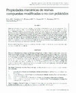 Research paper thumbnail of Mechanical properties of resin composites modified or not with polyacids