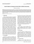 Research paper thumbnail of A New RF Satellite Link Analyzing and Antenna Effect on Satellite Communication