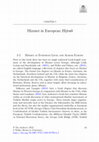 Research paper thumbnail of Hizmet in European Hijrah