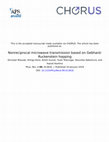 Research paper thumbnail of Nonreciprocal microwave transmission based on Gebhard-Ruckenstein hopping