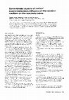 Research paper thumbnail of Some kinetic aspects of radical copolymerization: influence of the reaction medium on the reactivity ratios