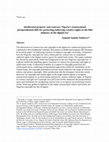 Research paper thumbnail of Intellectual property and contract: Nigeria's transactional jurisprudential shift for protecting-enforcing creative rights in the film industry of the digital era 1