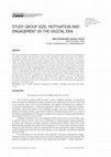 Research paper thumbnail of Study Group Size, Motivation and Engagement in the Digital Era