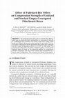 Research paper thumbnail of Effect of Palletized Box Offset on Compression Strength of Unitized and Stacked Empty Corrugated Fiberboard Boxes