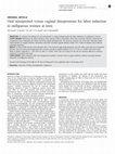 Research paper thumbnail of Oral misoprostol versus vaginal dinoprostone for labor induction in nulliparous women at term