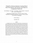 Research paper thumbnail of Tradeoffs in Neuroevolutionary Learning-Based Real-Time Robotic Task Design in the Imprecise Computation Framework