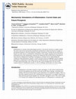 Research paper thumbnail of Mechanistic simulations of inflammation: Current state and future prospects