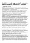 Research paper thumbnail of G. Allegri, Antidoti e vie di fuga contro le retoriche nazionaliste che assediano il presente, il manifesto, 23/5/2024, recensione al volume curato da G. Martinico, L. Pierdominici, Miserie del sovranismo giuridico