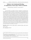 Research paper thumbnail of Industry-wise Sentimental Herding: An Application of State-Space Model in Pakistan