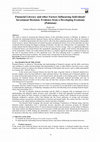 Research paper thumbnail of Financial Literacy and other Factors Influencing Individuals’ Investment Decision: Evidence from a Developing Economy (Pakistan)