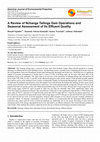 Research paper thumbnail of A Review of Nchanga Tailings Dam Operations and Seasonal Assessment of Its Effluent Quality