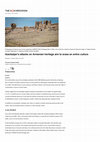 Research paper thumbnail of Azerbaijan’s attacks on Armenian heritage aim to erase an entire culture