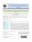 Research paper thumbnail of IMPACT OF GEOGRAPHIC'S VARIATION ON THE ESSENTIAL OIL YIELD AND CHEMICAL COMPOSITION OF THREE Eucalyptus SPECIES ACCLIMATED IN TUNISIA