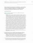 Research paper thumbnail of Burocracias humanitarias en Colombia: conocimiento técnico y disputas políticas en la implementación de la Ley de Víctimas y Restitución de Tierras