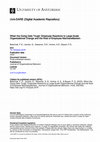 Research paper thumbnail of When the going gets tough: Employee reactions to large‐scale organizational change and the role of employee Machiavellianism