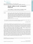 Research paper thumbnail of Identity conflicts at work: An integrative framework