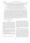 Research paper thumbnail of The Electrical Properties of Some Composite Materials Based on Sodium and Tantalum Oxides