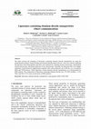 Research paper thumbnail of Liposomes containing titanium dioxide nanoparticles (Short communication)