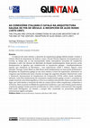 Research paper thumbnail of As conexións italiana e catalá na arquitectura galega de fin de século: a recepción de Aldo Rossi (1973-1997)