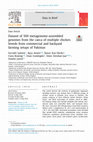 Research paper thumbnail of Dataset of 569 metagenome-assembled genomes from the caeca of multiple chicken breeds from commercial and backyard farming setups of Pakistan