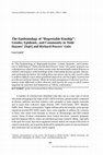 Research paper thumbnail of The Epidemiology of “Regrettable Kinship”: Gender, Epidemic, and Community in Todd Haynes' [ Safe ] and Richard Powers' Gain