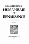 Research paper thumbnail of (with E. Perez) « Nous avons lu Pindare » - Défense et illustration d’un pindarisme anti-ronsardien dans une odelette de naissance de Florent Chrestien (1567)