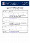 Research paper thumbnail of A Comparison of Marine and Terrestrial Radiocarbon Ages from Northern Chile Item Type Article; text