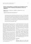 Research paper thumbnail of Hydroxy-Thioxanthones as Suitable Neutral Ionophores for the Preparation of PVC-Membrane Potentiometric Sensors for Al(III) Ion