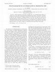 Research paper thumbnail of Mean first-passage time for an overdamped particle in a disordered force field