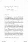 Research paper thumbnail of Martin Luther King, Jr., and the Legacy of Boston Personalism