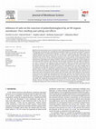 Research paper thumbnail of Influence of salts on the rejection of polyethyleneglycol by an NF organic membrane: Pore swelling and salting-out effects