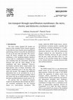 Research paper thumbnail of Ion transport through nanofiltration membranes: the steric, electric and dielectric exclusion model