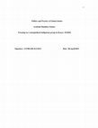 Research paper thumbnail of Politics and Practice of Global Justice : Focusing on a marginalized indigenous group in Kenya-OGIEK Signature: AYOBAMI ISANIYI Date: 28/ April/2023 THE OGIEK PART ONE. CURRENT CONTEXT OF THE MARGINALISED COMMUNITY