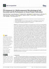 Research paper thumbnail of Development of a Multicomponent Microbiological Soil Inoculant and Its Performance in Sweet Potato Cultivation