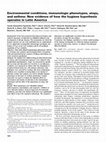 Research paper thumbnail of Environmental conditions, immunologic phenotypes, atopy, and asthma: New evidence of how the hygiene hypothesis operates in Latin America