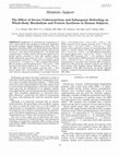 Research paper thumbnail of The effect of severe undernutrition, and subsequent refeeding on digestive function in human patients