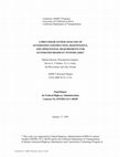 Research paper thumbnail of A Precursor System Analysis of Automated Construction, Maintenance, and Operational Requirements for Automated Highway Systems (AHS) : Resource Materials