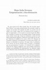 Research paper thumbnail of Mujer-India-Sirvienta: Estigmatización y descolonización en la poesía de Rosa Chávez y otr@s poetas mayas