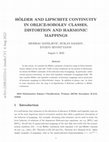 Research paper thumbnail of H\"{o}lder and Lipschitz continuity in Orlicz-Sobolev classes, distortion and harmonic mappings