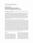 Research paper thumbnail of Renal statistical map for positron emission tomography with [O-15] water