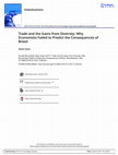 Research paper thumbnail of Trade and the Gains from Diversity: Why Economists Failed to Predict the Consequences of Brexit