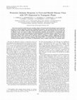 Research paper thumbnail of Protective Immune Response to Foot-and-Mouth Disease Virus with VP1 Expressed in Transgenic Plants