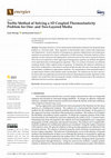 Research paper thumbnail of Trefftz Method of Solving a 1D Coupled Thermoelasticity Problem for One- and Two-Layered Media