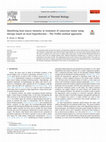 Research paper thumbnail of Identifying heat source intensity in treatment of cancerous tumor using therapy based on local hyperthermia – The Trefftz method approachs