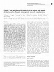 Research paper thumbnail of Protein C and procollagen III peptide levels in patients with hepatic dysfunction after allogeneic hematopoietic stem cell transplantation