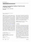 Research paper thumbnail of Anisotropic Time-Dependent Modeling of Tunnel Excavation in Squeezing Ground