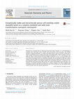 Research paper thumbnail of Exceptionally stable and hierarchically porous self-standing zeolite monolith based on a solution-mediated and solid-state transformation synergistic mechanism