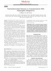 Research paper thumbnail of Tracheobronchial Stenoses in Granulomatosis With Polyangiitis (Wegener's)