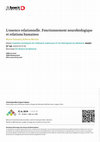 Research paper thumbnail of L'essence relationnelle. Fonctionnement neurobiologique et relations humaines