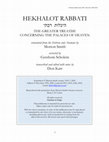 Research paper thumbnail of HEKHALOT RABBATI